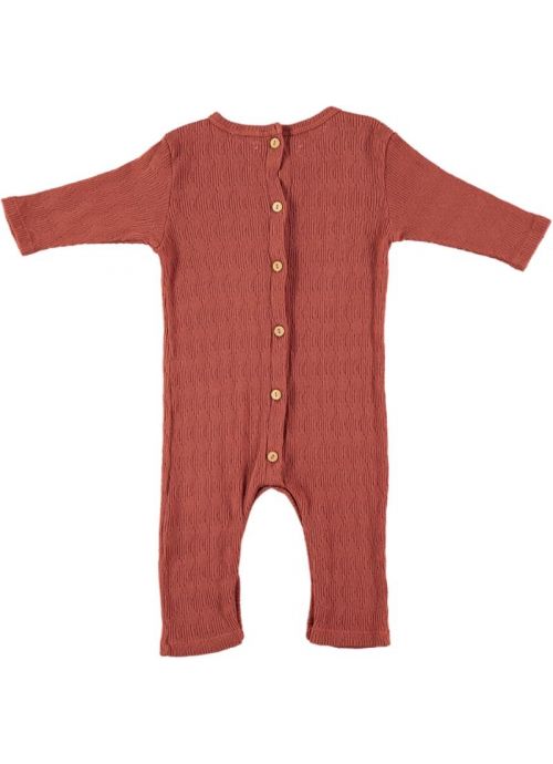 Baby ROMPER Unisex- 95% Organic Cotton 5% Elastan- knitted