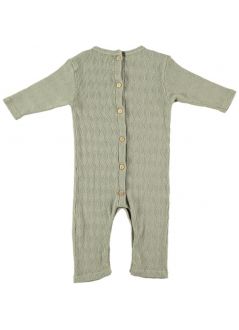 Baby ROMPER Unisex- 95% Organic Cotton 5% Elastan- knitted