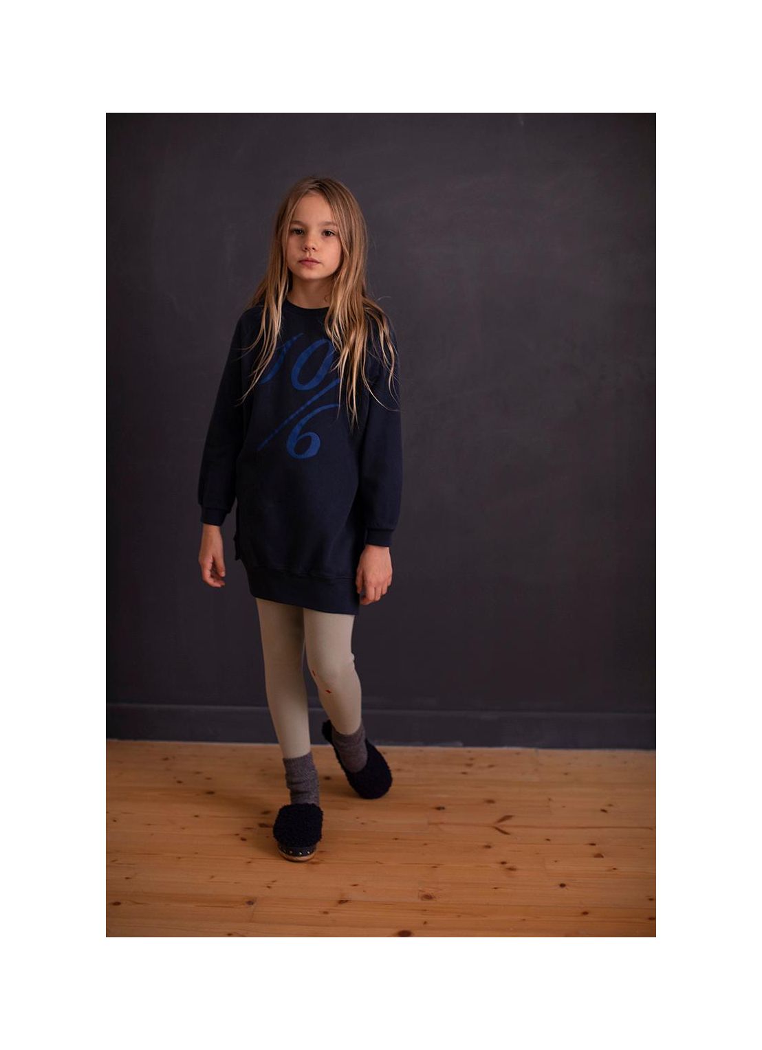 Kid DRESS Girl -100% Organic Cotton - Knitted