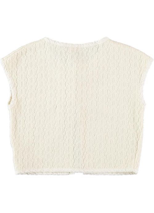 Kids VEST Unisex- 95%Organic Cotton 5% EA- Knitted