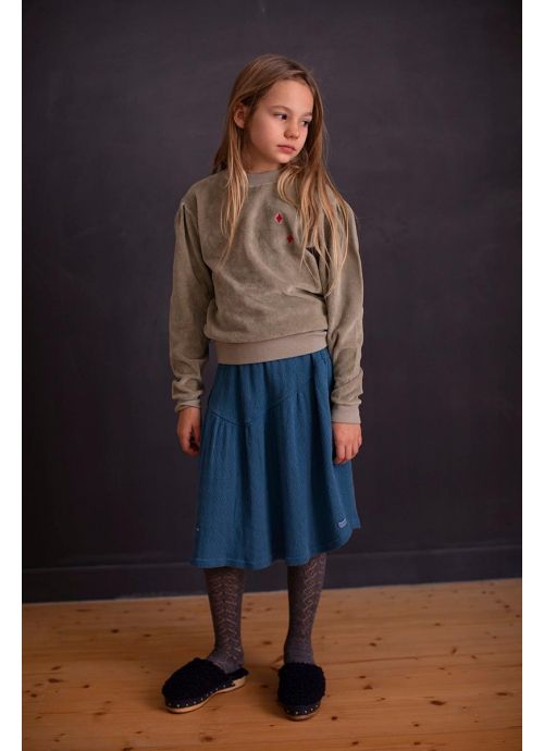 Kid SKIRT Girl- 100% Organic Cotton- Knitted