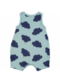 Baby ROMPER Unisex- 100% Organic Cotton- knitted