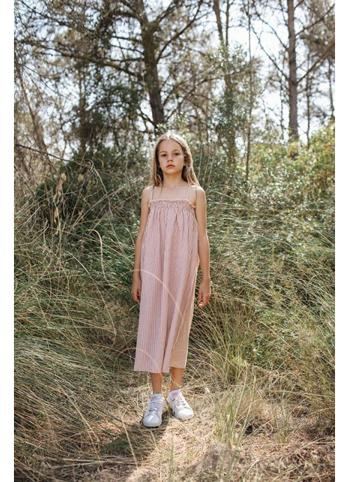 Kid  DRESS Girl-50% Organic Cotton 28CV-22%CV. ECO - Woven