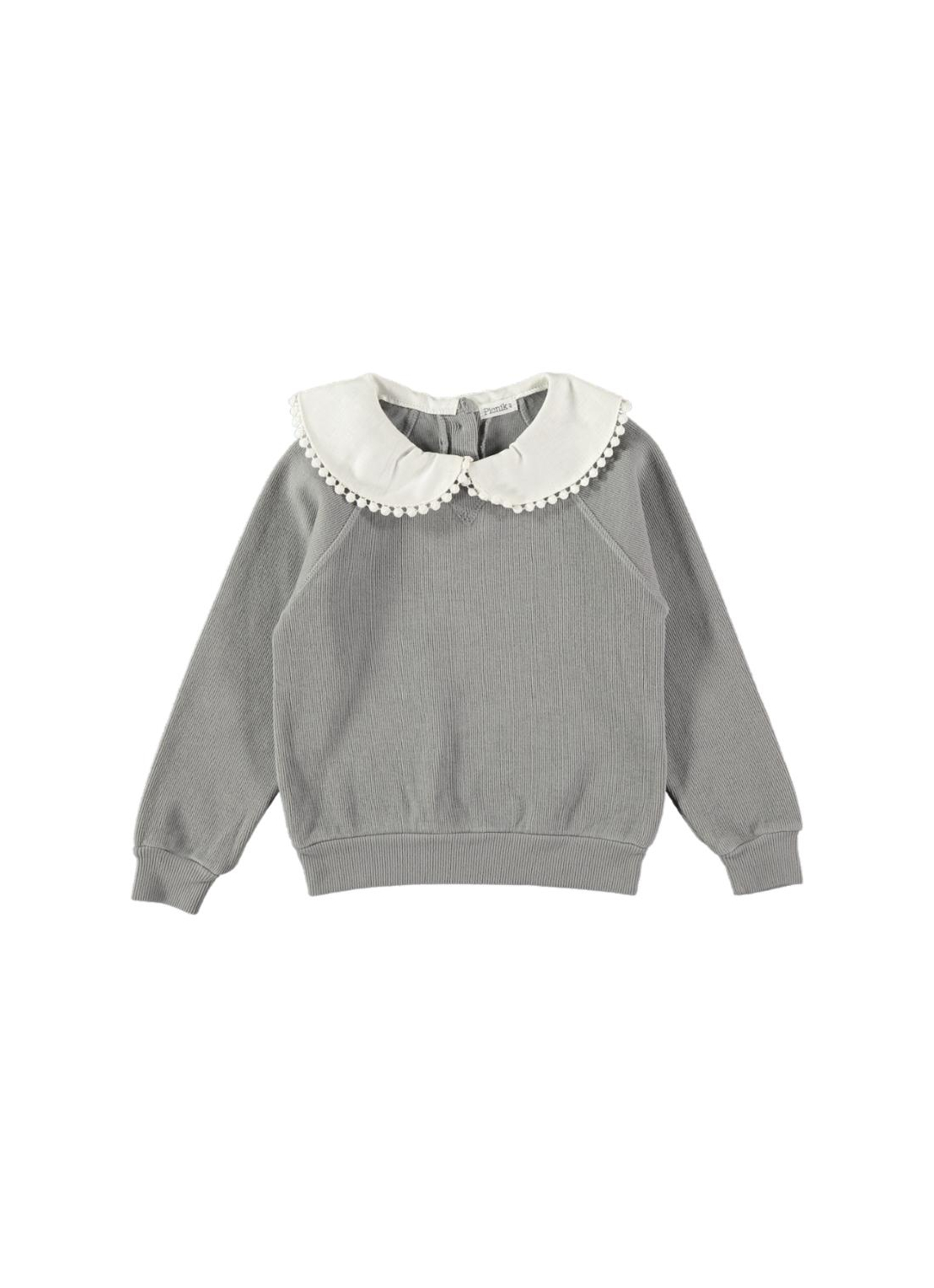 Kid SWEATER Girl-100% Organic Cotton-Knitted