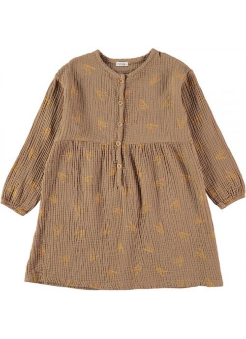 Kid  DRESS Girl-100% Organic Cotton- Woven
