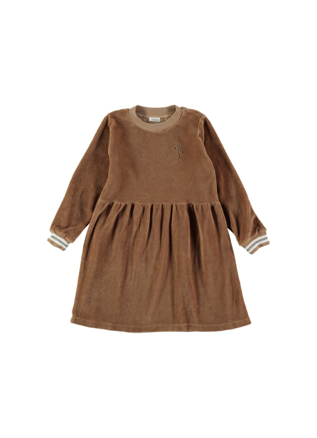 Kid  DRESS Girl- 85% Organic Cotton 15% PES - Knitted