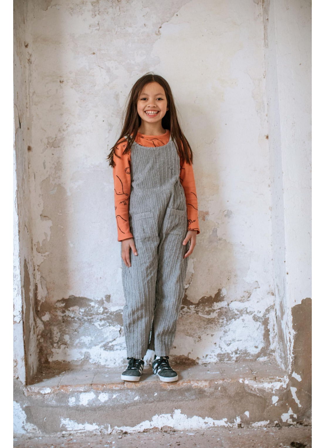 Kid  JUMPSUIT Unisex -100% Organic Cotton- Knitted