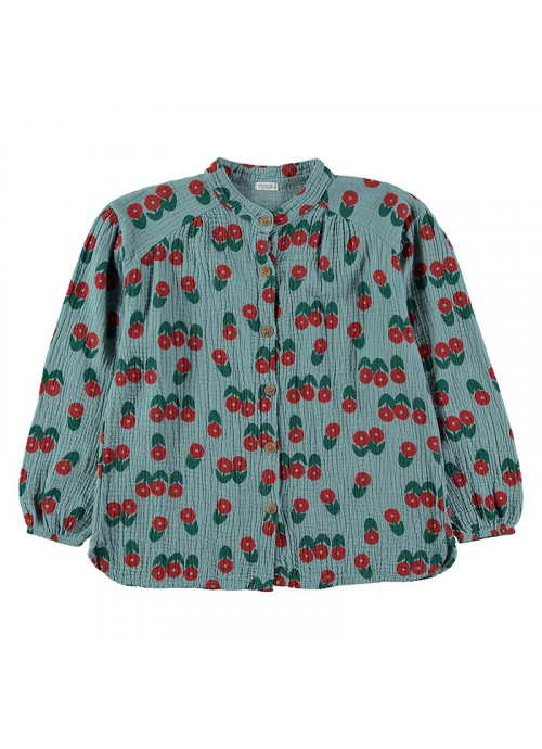 Kid  BLOUSE Girl- 100%  Cotton- Knitted