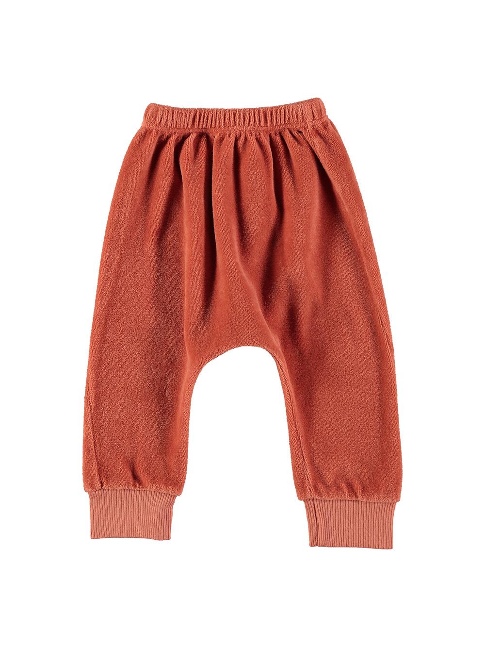 BABY CORAL VELVET PANTS