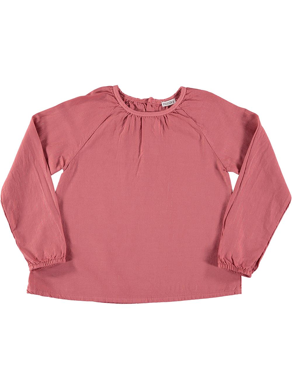 CORAL AND LUREX SHIRT