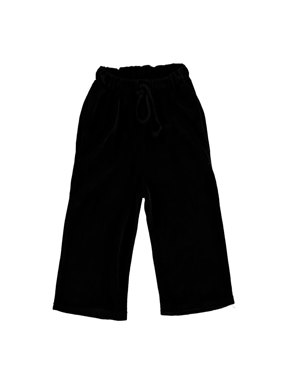 BLACK VELVET PIRATE PANTS