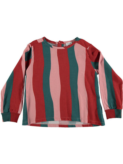 BLUSA MANGA LARGA RAYAS COLORES