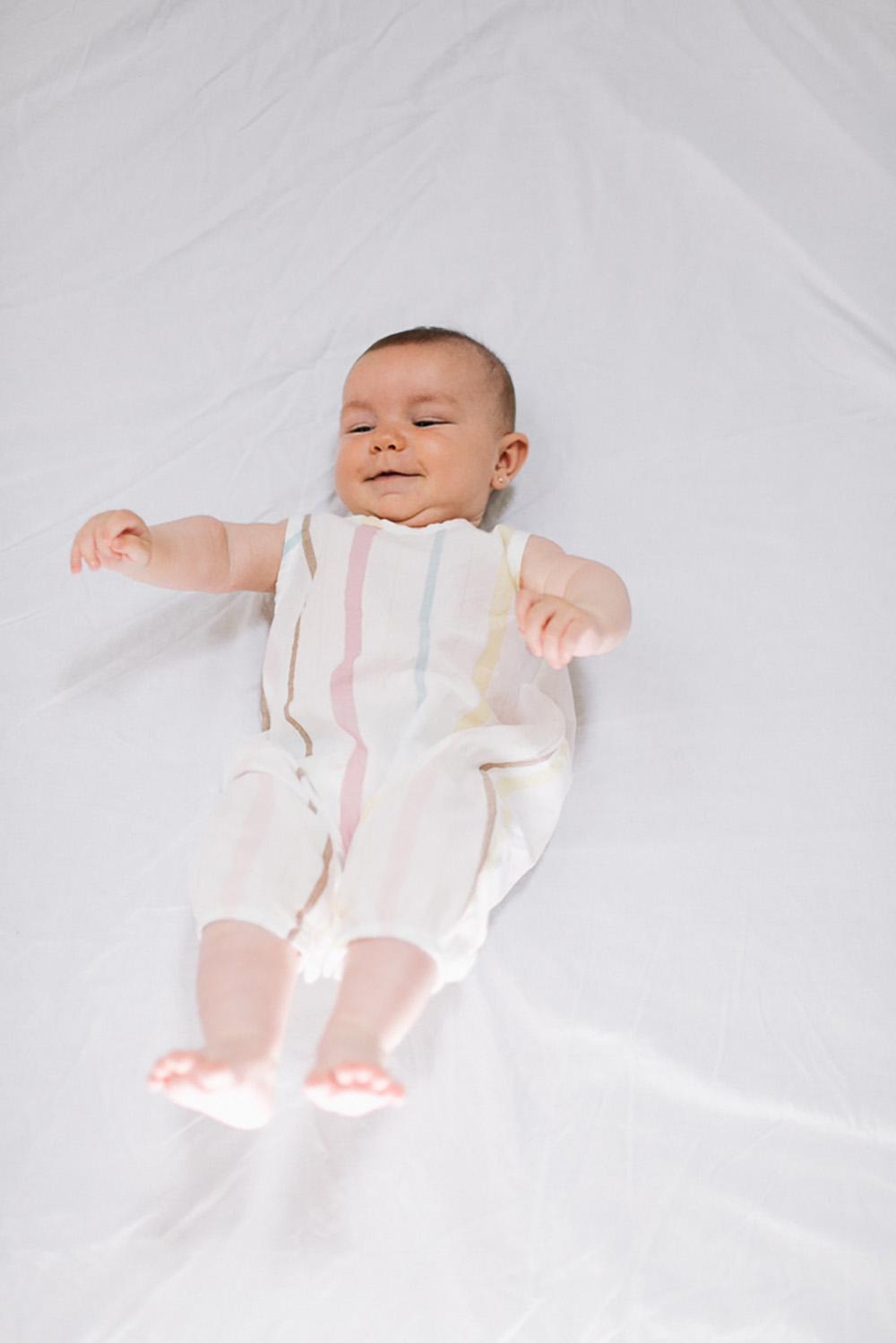 WHITE MULTISTRIPED RELAXED JUMPSUIT