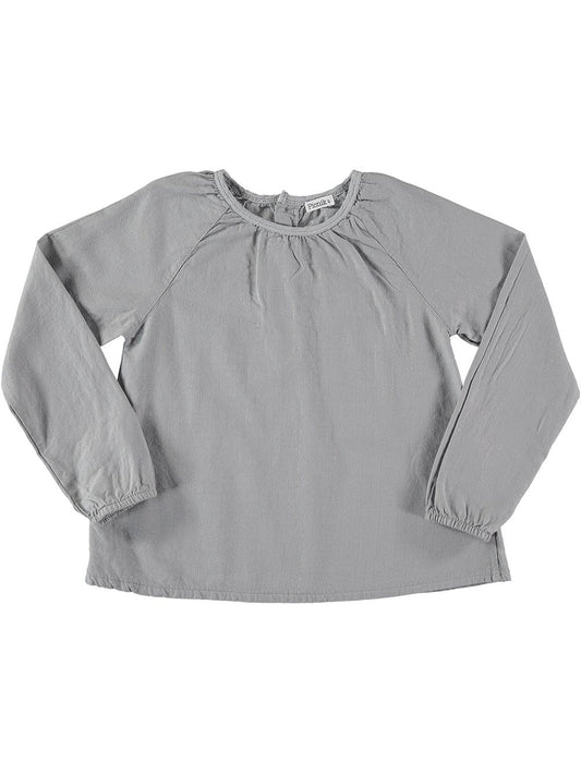 GRAY AND LUREX SHIRT