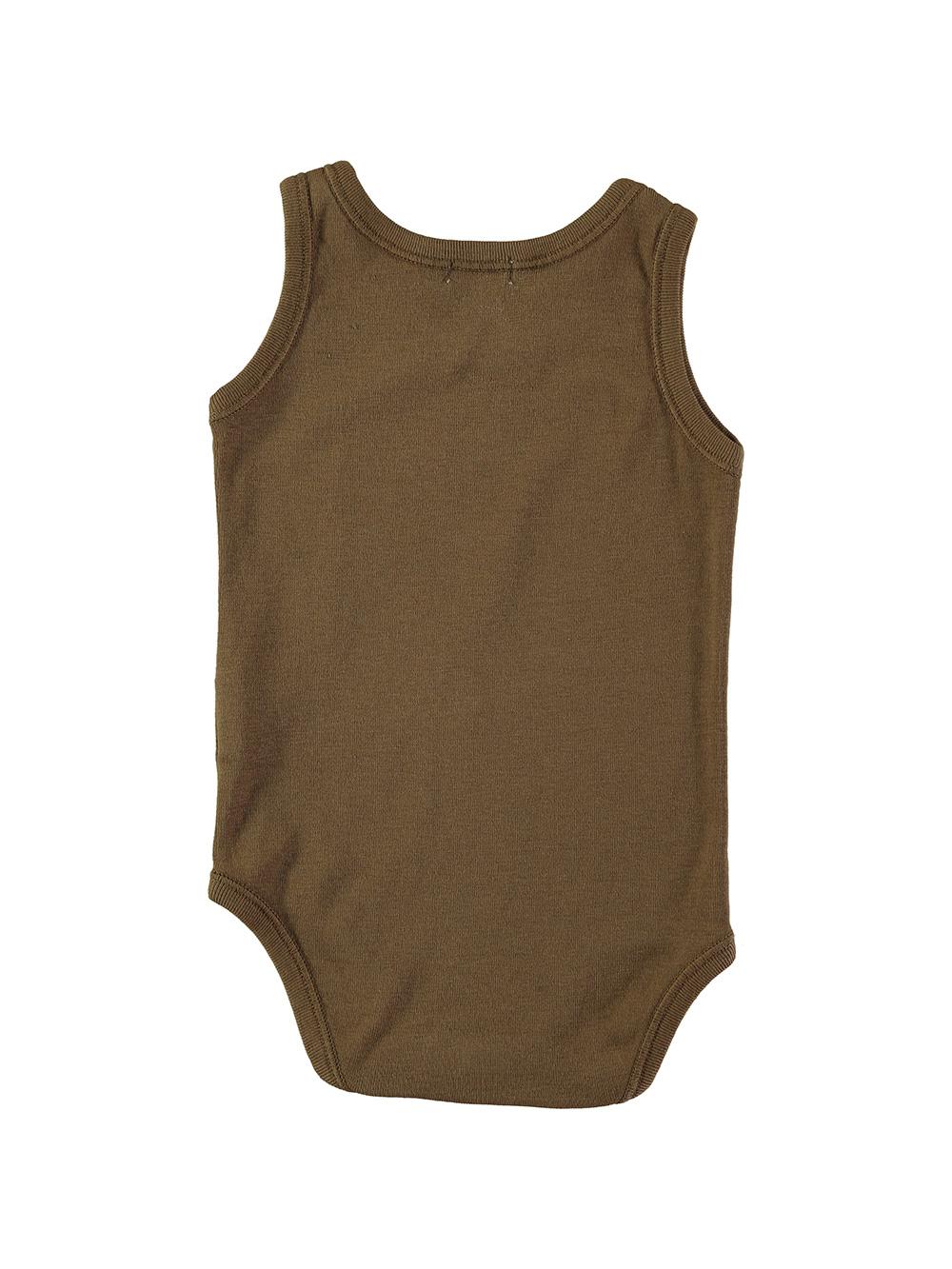 BROWN BOAT WHALE STRAPS BODYSUIT