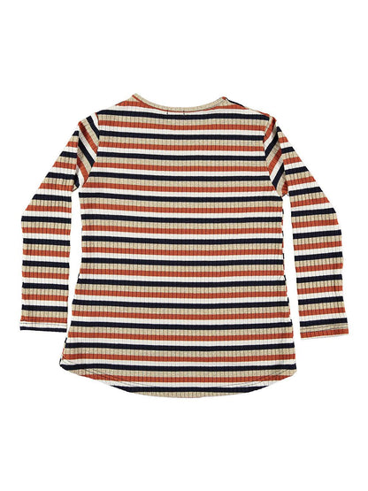 MULTICOLOR STRIPED T-SHIRT