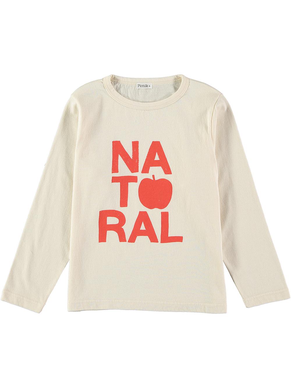 CAMISETA NATURAL BLANCO ROTO