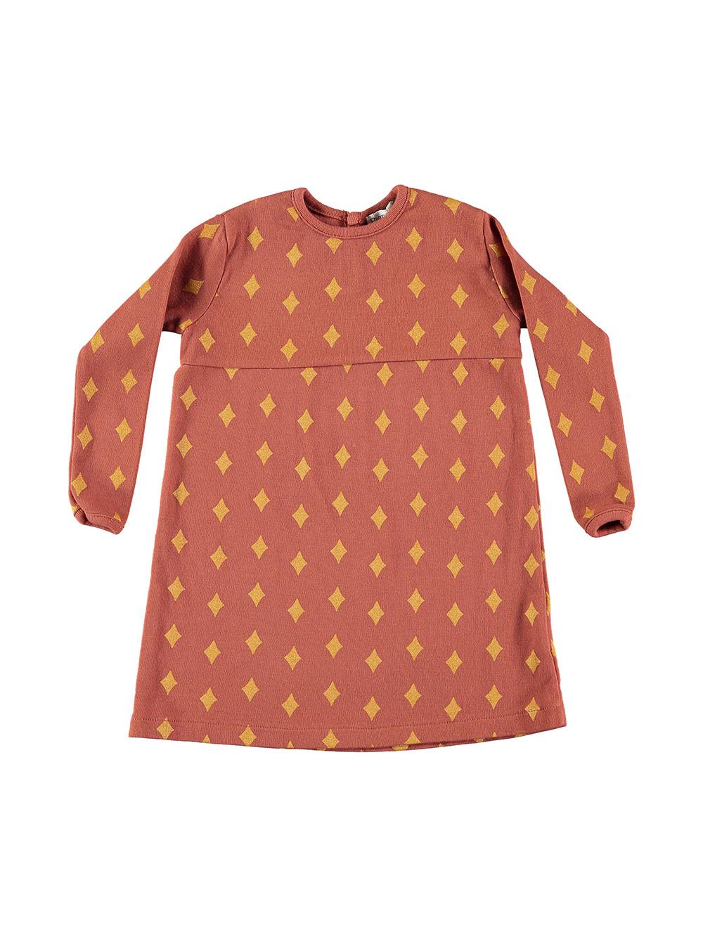 CALDERA RHOMBUS PRINTED BABY DRESS