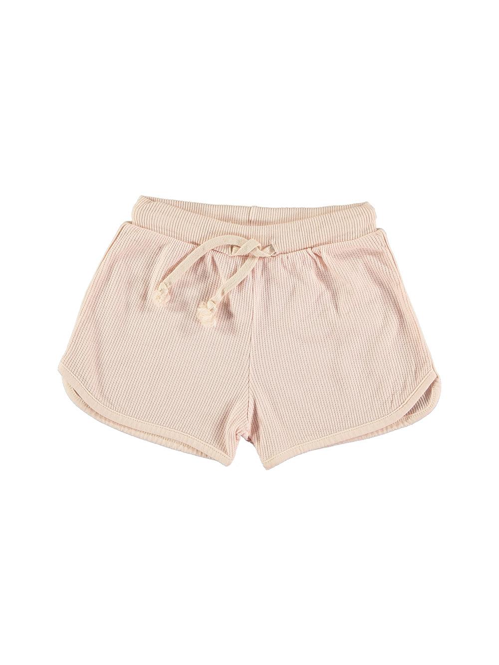 PALE PINK SHORTS WITH DRAWSTRING