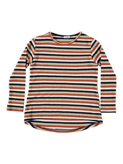 MULTICOLOR STRIPED T-SHIRT